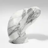 Katze by Jaya Schuerch, 1994, marble, sold Mar 2023