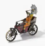 Deutschland, um 1910/15 by Greppert & Motorrad mit Beiwagen "Cyclon" Kelch, lithograph, sold Mar 2023
