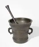 Deutsch, datiert 1779 by Grosser Mörser, bronze, sold Mar 2023