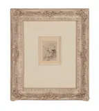 Le Chapeau Epingle by Pierre-Auguste Renoir, etching on paper from Theodore Duret's book, sold Apr 2023