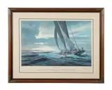 On the Way to Glory by Thomas Maclay Hoyne, 1985, lithograph, sold Jun 2023