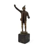 Kriecs Erzahlung" or "Kriec's Story by Else von Beck, 1912, bronze sculpture, sold Jun 2023