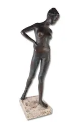 Jenny Striding by Robert Cook, Bronze Sculpture, sold Jun 2025