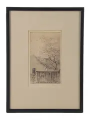 leading member of the Charleston Renaissance by Alice Ravenel Huger Smith, etching she ever attempted in 1923, sold Jun 2025