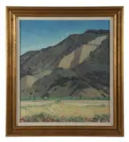 New Mexico Mountain Landscape by D. Paul Jones, oil on canvas, sold Jun 2025