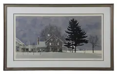 PA artist by Peter Sculthorpe, lithograph on paper, sold Jul 2025