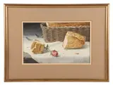 DE artist by Reynolds Thomas, acrylic on board, sold Jul 2025