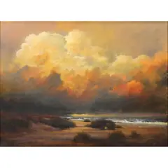 Untitled by Mark Kelvin Horton, oil on canvas, sold Aug 2022