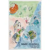 The Four Seasons by Marc Chagall, 1974, lithograph in colors, sold Sep 2022