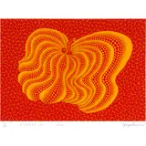 Dancing Pumpkin (YOR) by Yayoi Kusama, 2004, screenprint, sold Sep 2022