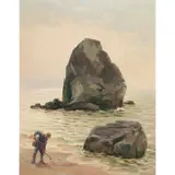 Untitled by Victor Arnautoff, oil on canvas, sold Sep 2022