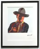 (École américaine) by Andy Warhol, lithograph, sold Mar 2021