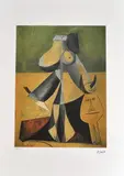 (École d'espagnol) by Pablo Picasso, lithograph, sold Mar 2021