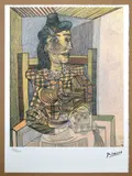 (École d'espagnol) by Pablo Picasso, lithograph, sold Mar 2021