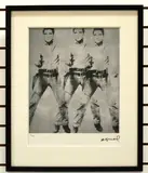 (École américaine) by Andy Warhol, lithograph, sold Mar 2021