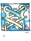 (École américaine) by Keith Haring, lithograph, sold Mar 2021