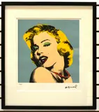 (École américaine),"Marilyn Monroe by Andy Warhol, lithograph, sold Mar 2021