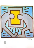 (École américaine) by Keith Haring, lithograph, sold Mar 2021