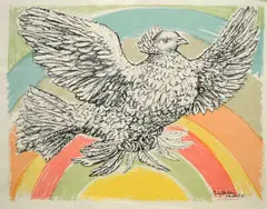 (École d'espagnol) by Pablo Picasso, lithograph, sold Mar 2021