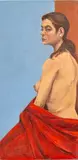 Nude Woman by Penny Purpura, Oil on Canvas, sold Jun 2024