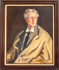Portrait of a Man by Penny Purpura, 1985, Oil on Canvas, sold Jun 2024