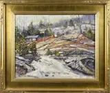 Untitled by George Gardner Symons, oil on canvas, sold Nov 2023