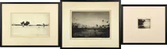 Untitled by Frank Weston Benson, etching, sold Nov 2023