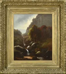 Untitled by Benjamin Champney, oil on canvas, sold Mar 2024