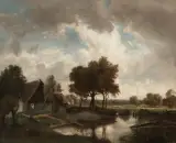 Zugeschrieben by Otto Frölicher, oil on canvas, offered Mar 2023