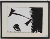 Ohne Titel by Jürgen Zumbrunnen, 1983, gouache, offered Mar 2023
