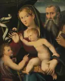 und Francia, Giulio, eigentl by Francia, Giacomo, eigentl. Giacomo Raibolini, oil on panel, sold Dec 2022
