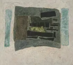 Ohne Titel by Erol Akyavaş, mixed media, sold Dec 2022