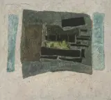 Ohne Titel by Erol Akyavaş, mixed media, sold Dec 2022