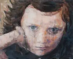 Ohne Titel by Harding Meyer, 2005, oil on canvas, sold Dec 2022