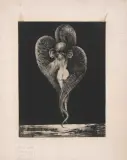 Ohne Titel by Odilon Redon, lithograph, sold Dec 2022
