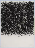Ohne Titel by Günther Uecker, 1979, lithograph, sold Dec 2022