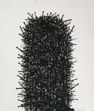 Kaktus by Günther Uecker, 1984, lithograph, sold Dec 2022