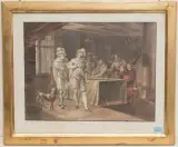 Im Namen der drey Waldstädt künde ich dem bundbrüchigen Luzernn den Krieg an by Johann Georg Volmar, watercolor, offered Dec 2022