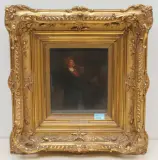 Der Pfeifenraucher by Szymon Buchbinder, 1897, oil on panel, sold Dec 2022