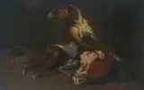 Teilkopie des 17.Jhs by Frans Snyders, oil on canvas, sold Dec 2022