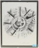 Arc de Triomphe by Robert Delaunay, 1926, lithograph, sold Dec 2022