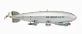 Deutschland, um 1930 by Tipp & Co., Zeppelin "Dlz 127", lithograph, sold Dec 2022