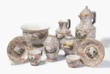 Untitled by Kaffee- und Teeserviceteile Frankenthal, 1782, marble, sold Dec 2022
