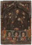 Griechisch, 18.Jh by Deesis und Heilige, tempera, offered Dec 2022