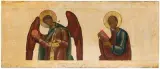 Russisch, um 1800 by Erzengel Gabriel und Apostel Paulus, tempera, offered Dec 2022