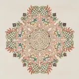 Untitled by Liebeszeichen, 1779, watercolor, sold Dec 2022