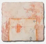 Reliquia muro casa Guglielmoni", 1984, aus der Werkreihe "Antiche Presenze by Pierre Casè, mixed media, sold Dec 2022