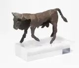 Minoischer Stier by Hans Erni, 1983, bronze, sold Dec 2022