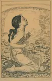 Frühling by Ferdinand Hodler, lithograph, sold Dec 2022