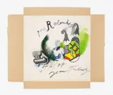 Pour Roland by Jean Tinguely, 1977, pen and ink, offered Dec 2022